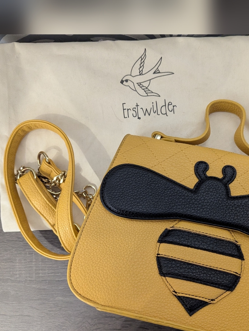 Babette Bee Top Handle Bag